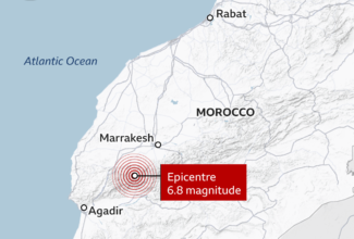 Devastating Earthquake in Morocco, Over 2000 Dead