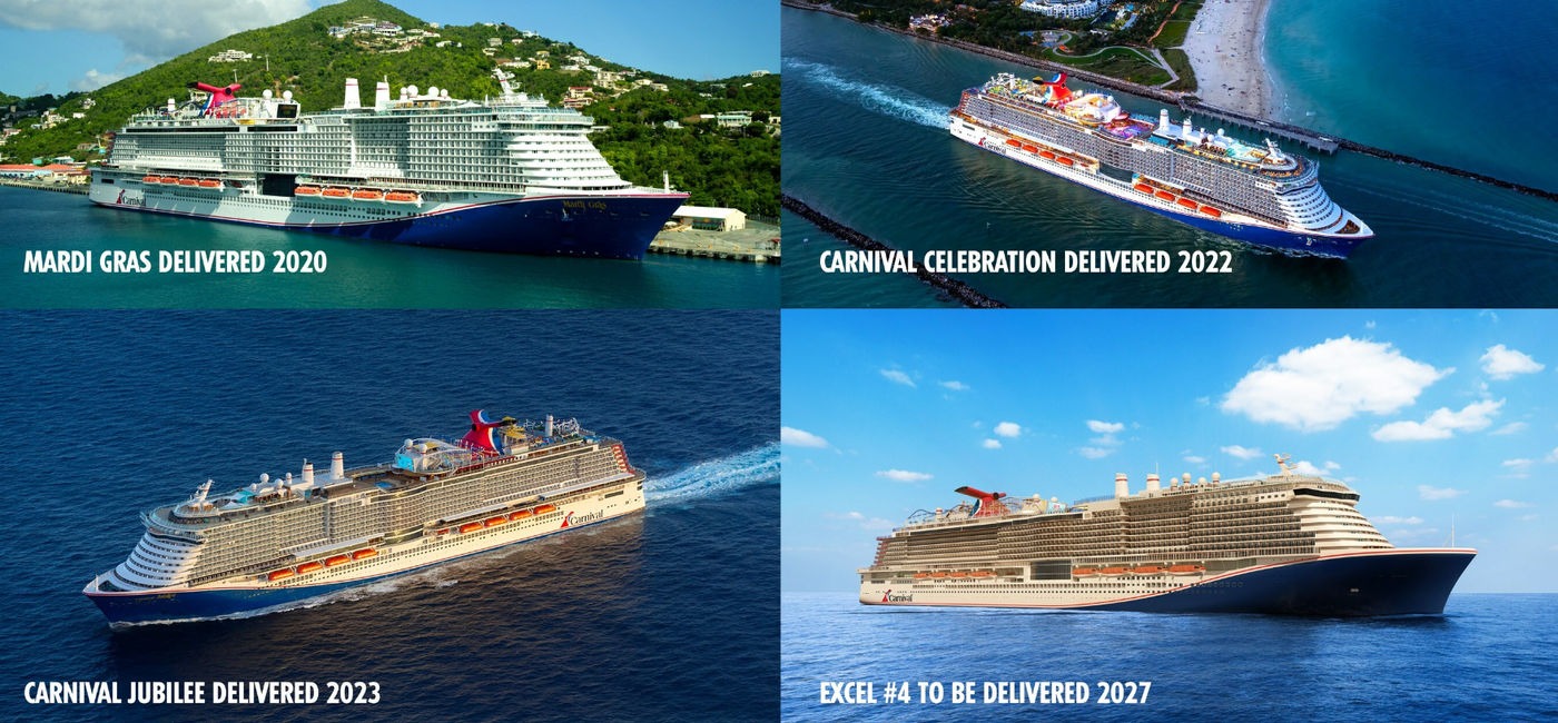 Carnival Corporation Announces New ExcelClass Ship for Carnival Cruise