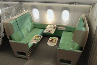 Revolutionary "Fly-Buddy Hub" Concept Introduces Lie-Flat Beds to Economy Class