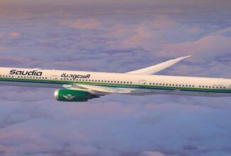 Saudia Reveals Specially Painted Boeing 787-9 for Saudi National Day