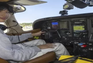 Teen Pilot’s Solo World Flight to Raise $1M for Cancer Research