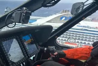 U.S. Coast Guard Rescues Passenger Off Los Angeles