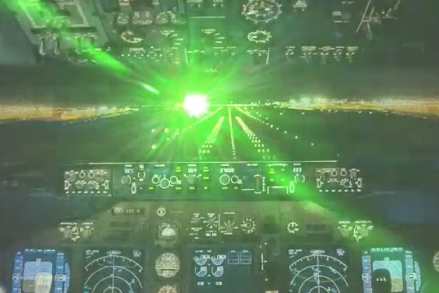 FAA Probes Green Laser Incidents Targeting Planes Near Boston Logan