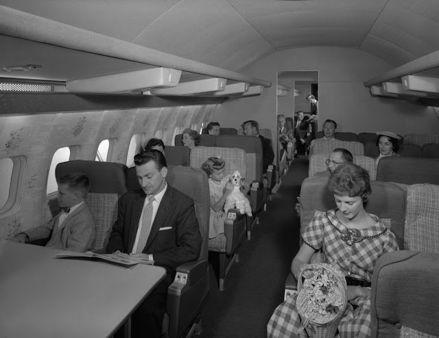 1950 aircraft cabin