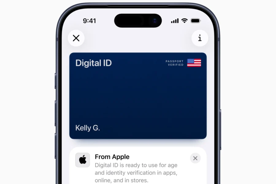 U.S. passport to Apple Wallet