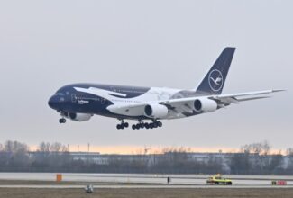 Lufthansa A380 Unveiled in 100th Anniversary Livery