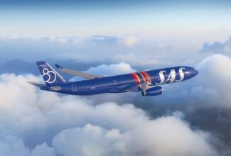 SAS Unveils A330 Anniversary Livery for 80 Years