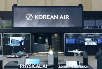 Korean Air Unveils AI Drones at Drone Show Korea
